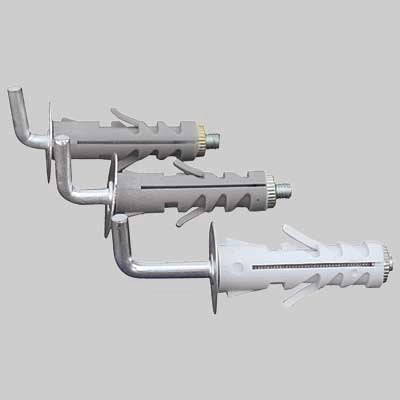 TASSELLO NYLON - Ø 9 mm 40 gancio corto - 10 pezzi - NOBEX