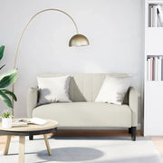 Divano Divanetto Crema 109 cm in Velluto 4100594