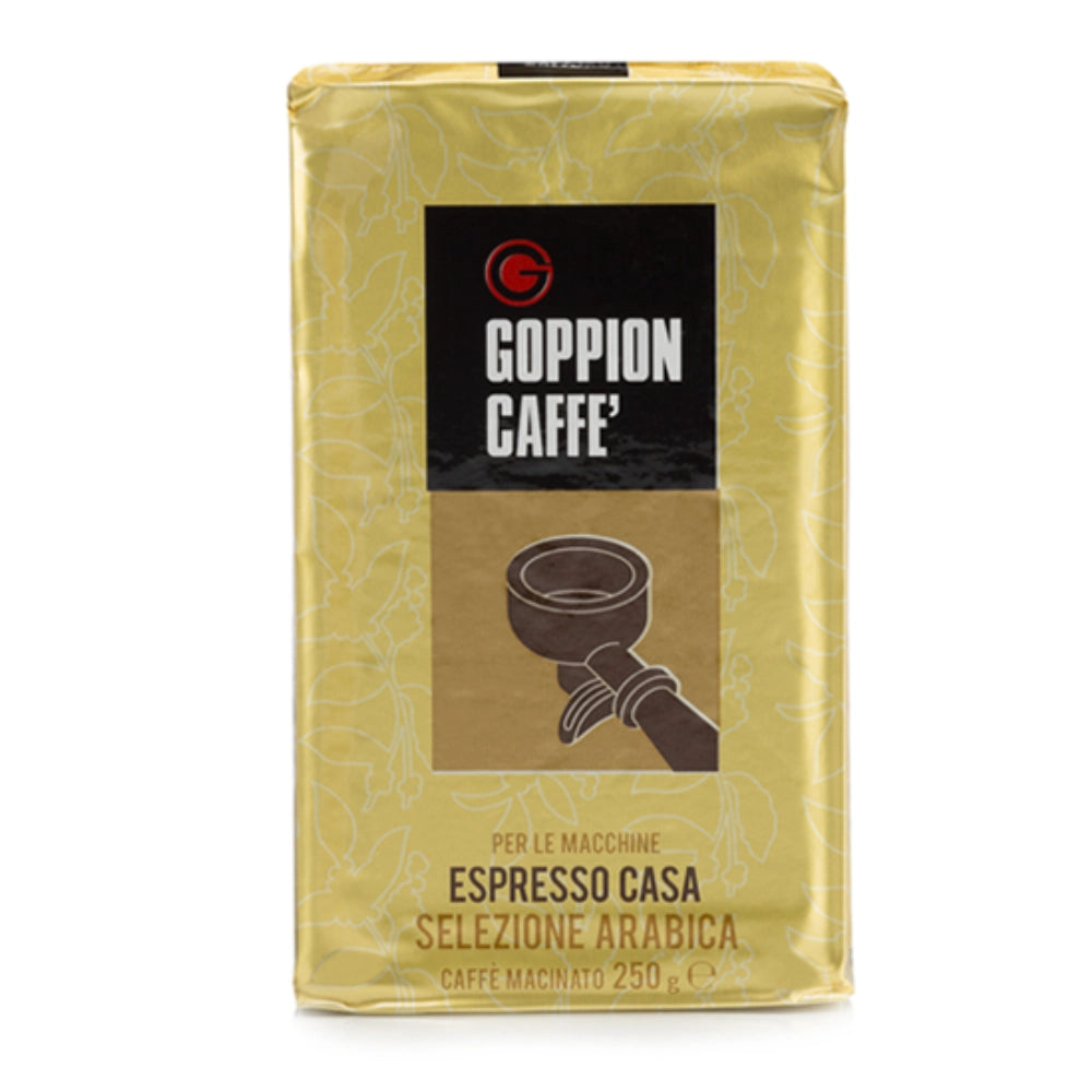 Goppion qualita oro caffe selezione arabica macinato 6 confezioni da 250 grammi