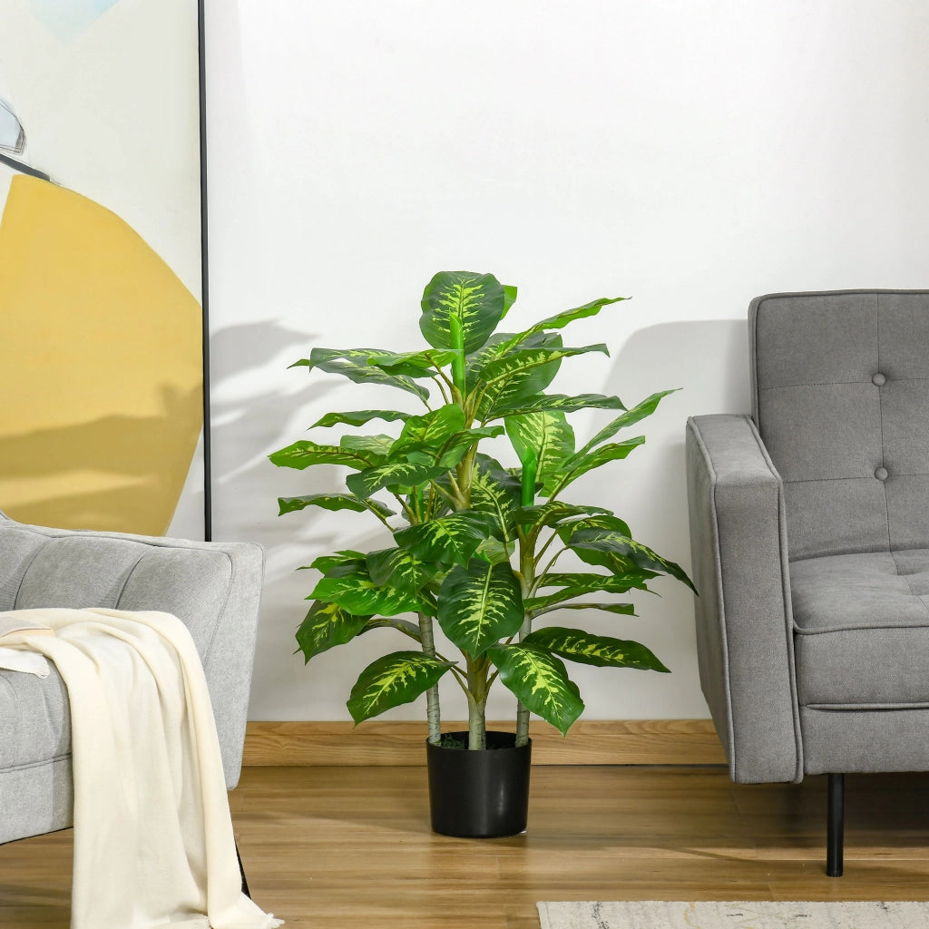 Pianta Artificiale Aglaonema ¨C Minimal ¨C 95 cm Verde