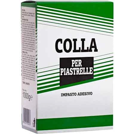 COLLA PER PIASTRELLE 1 kg - 12 pezzi