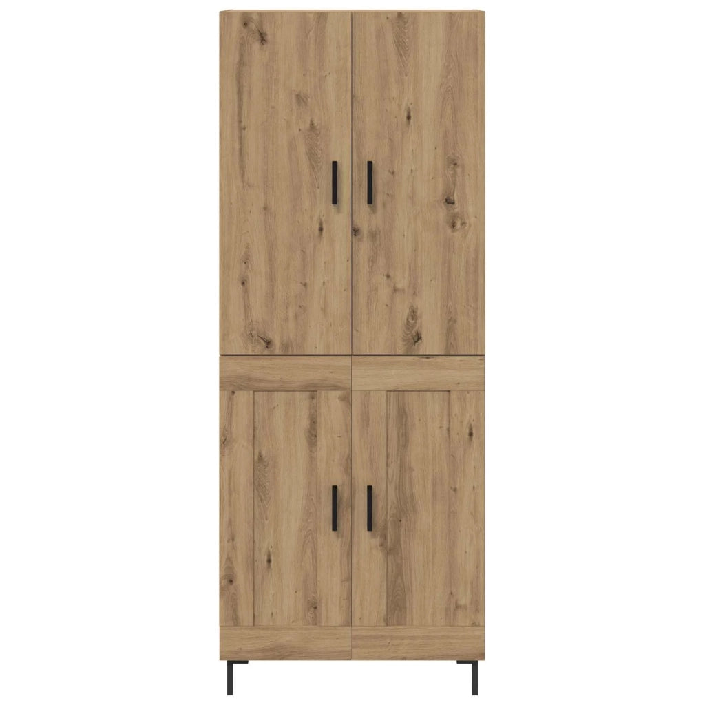 Credenza-Buffet-Armadio da cucina Rovere artigianale 69,5 x 34 x 180 cm 759984