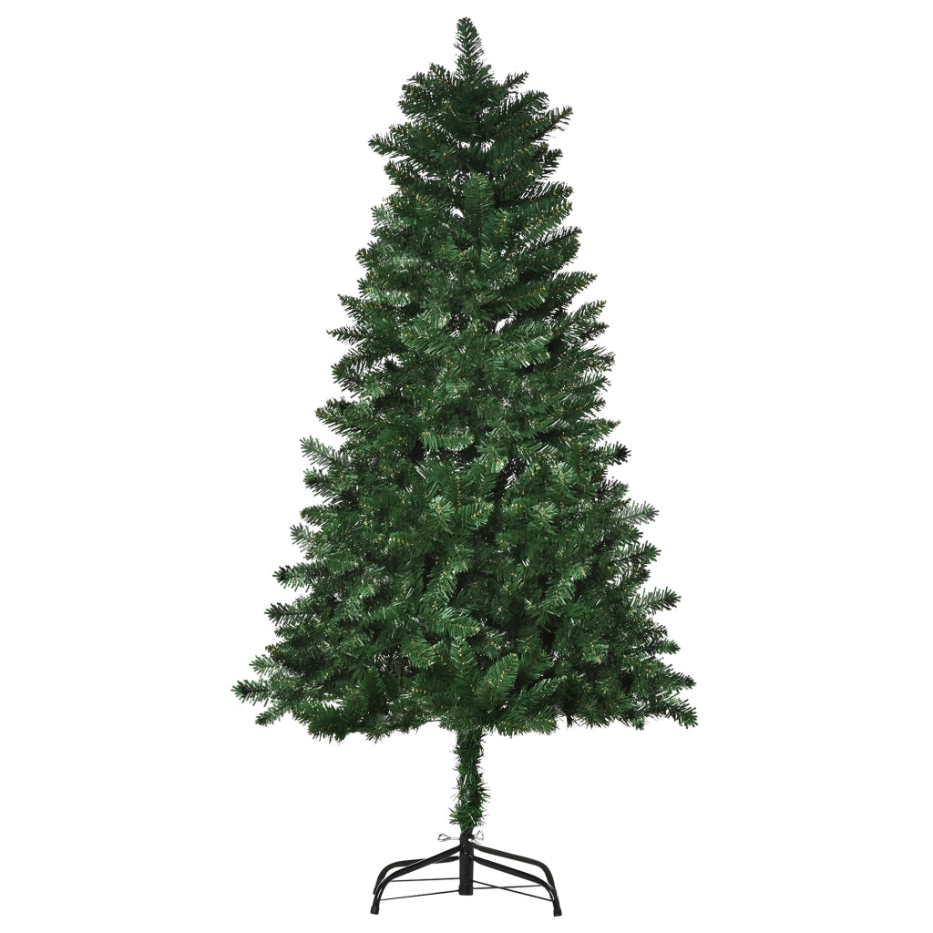 Albero di Natale Artificiale 150 cm ¨C Xylo ¨C 454 Rami PVC Ignifugo Base Pieghevole Verde