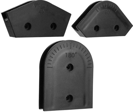 Impianto di piegatura - Set a 3 pezzi - Tubo rigido 14mm - Materiale ABS - Angoli 45/90/180 gradi - Kit di raffreddamento a acqua - Bicchiere piegatore