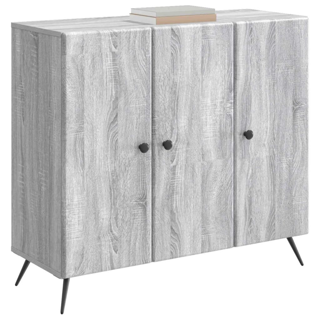 Credenza Grigio Sonoma 89 x 34,5 x 80 cm Legno ingegnerizzato 895571