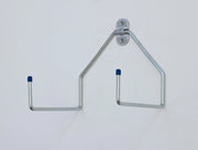 GANCIO A L DOPPIO DA PARETE  mm.200 10.00 pz