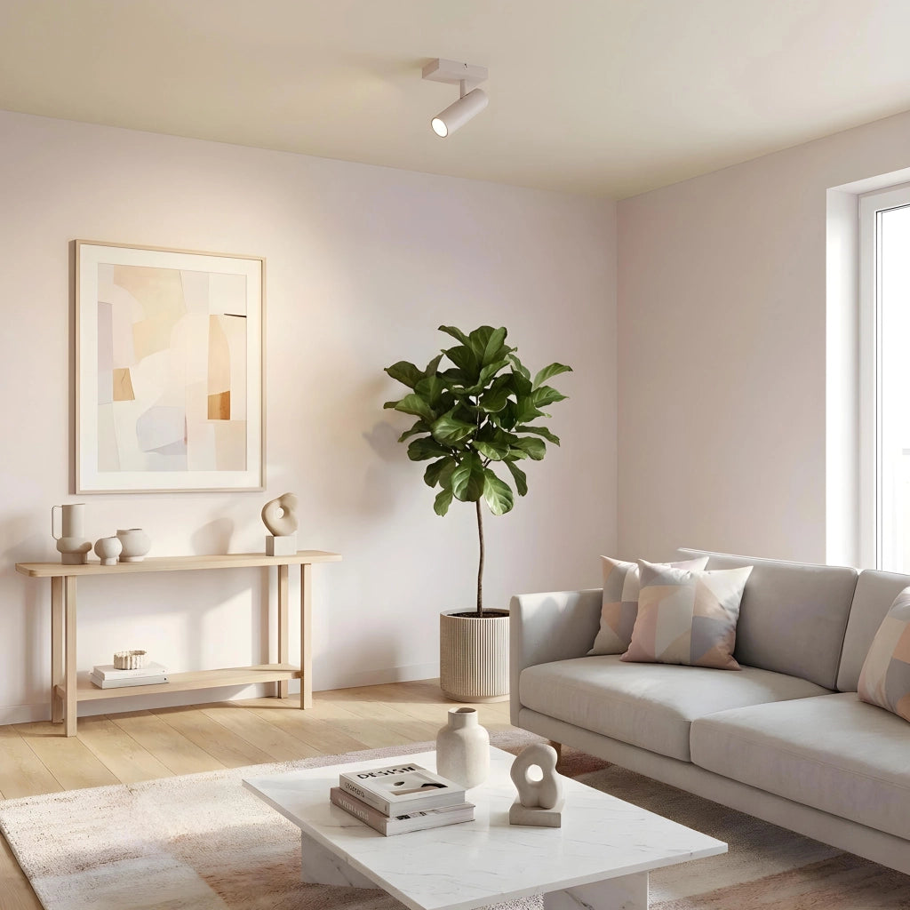 Faretto da soffitto Axion 1xGU10 cashmere acciaio