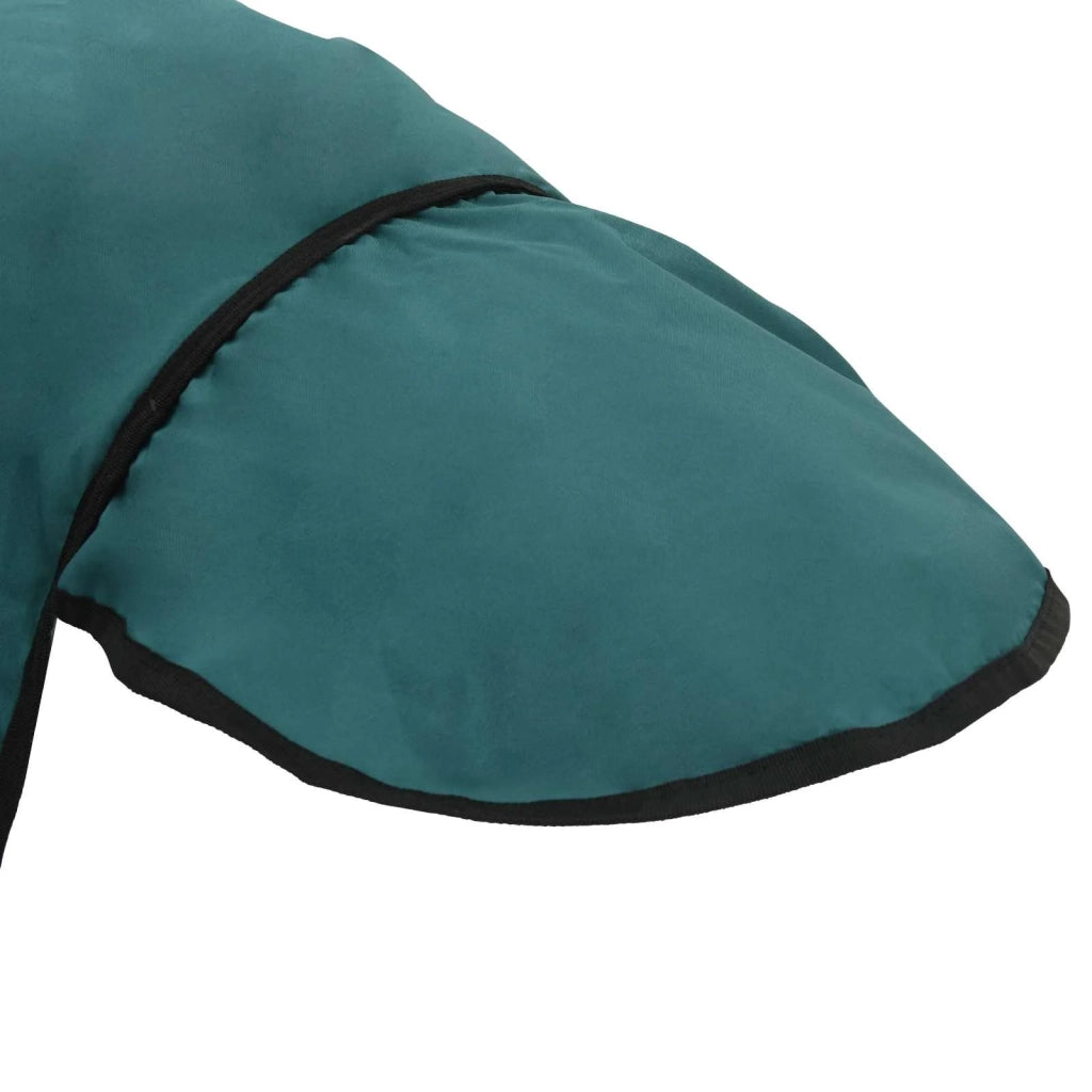 Coperta per Cavalli Verde Scuro e Nero 85 cm Poliestere 42013068