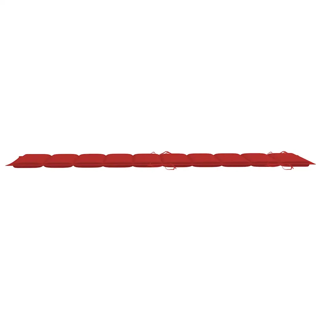 Lettini Prendisole 2 pz con Cuscini in Legno Massello d'Acacia 3077367
