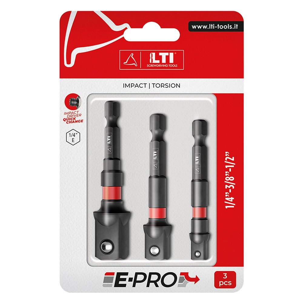 ADATTATORE PER BUSSOLE 'E-PRO' in set da 3 pezzi  - LTI