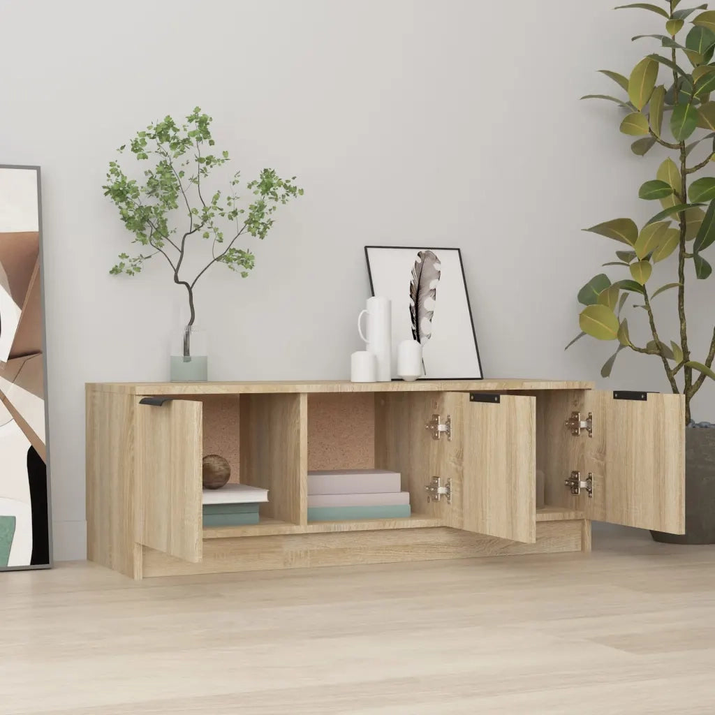Mobile TV | Armadietto TV | Mobile Porta TV Rovere Sonoma 102x35x36,5 cm Legno Multistrato