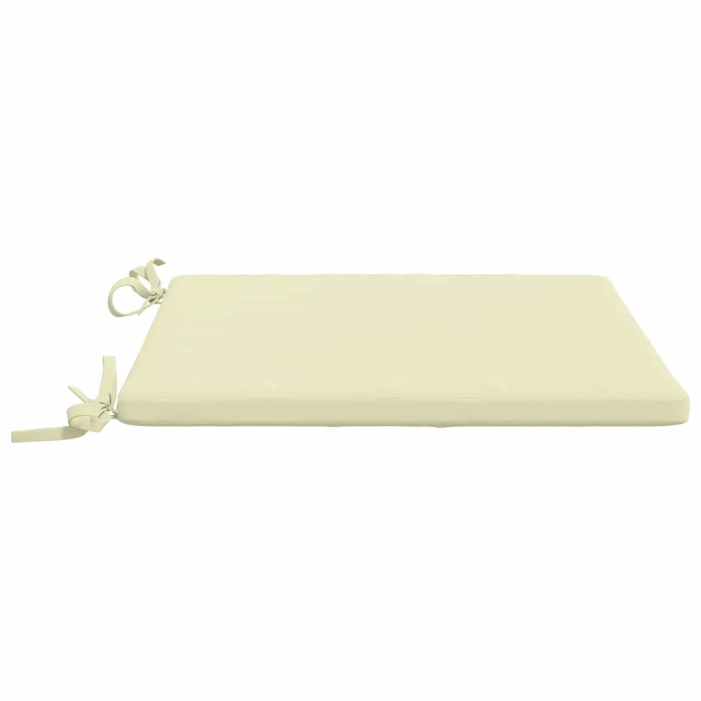 Cuscini per Sedia in 4 Pezzi SOEST 4 pz 100% Poliestere Crema 944341