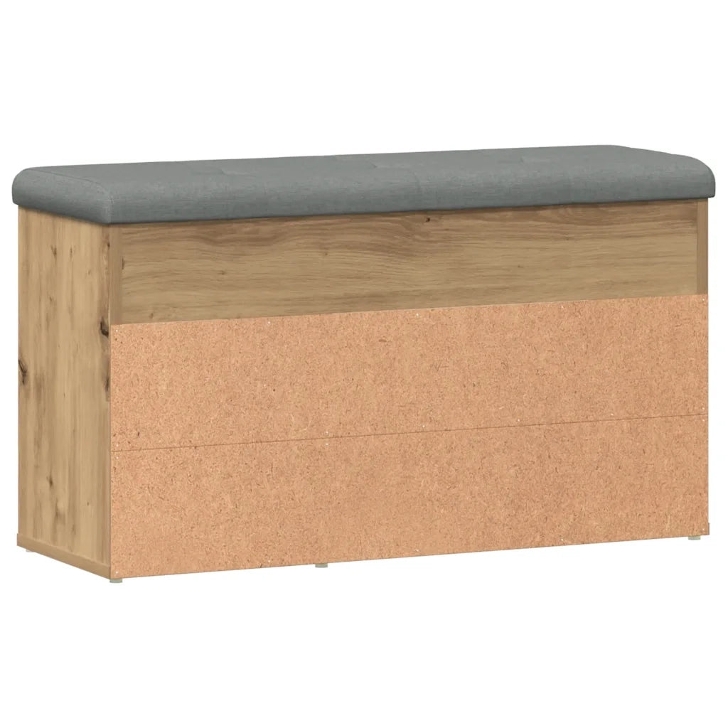 Scarpiera Rovere Artigianale 82x32x45,5 cm in Legno Multistrato 857628