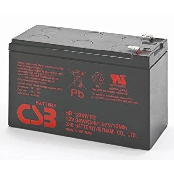 Batteria CSB HR1234WF2 12V 34W