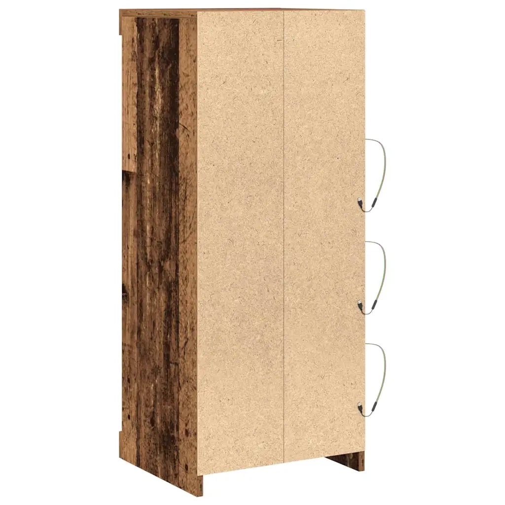 Credenza | Madia LED Legno vecchio 41 x 37 x 100 cm Legno multistrato