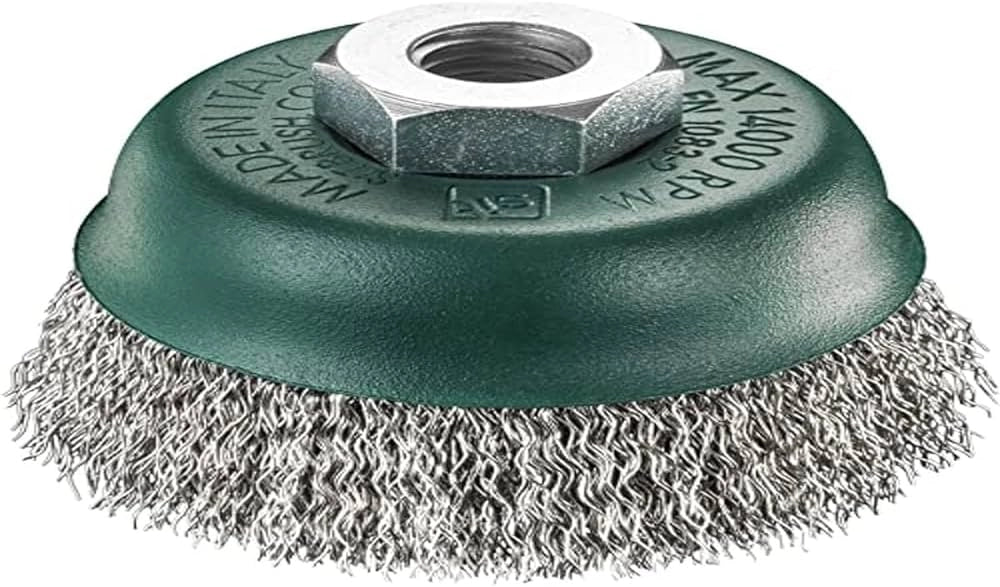 SPAZZOLA A TAZZA INOX SIT Ø 80 mm