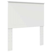 Testiera | Testata con Testiera | Testata Bianco 90 cm Legno multistrato