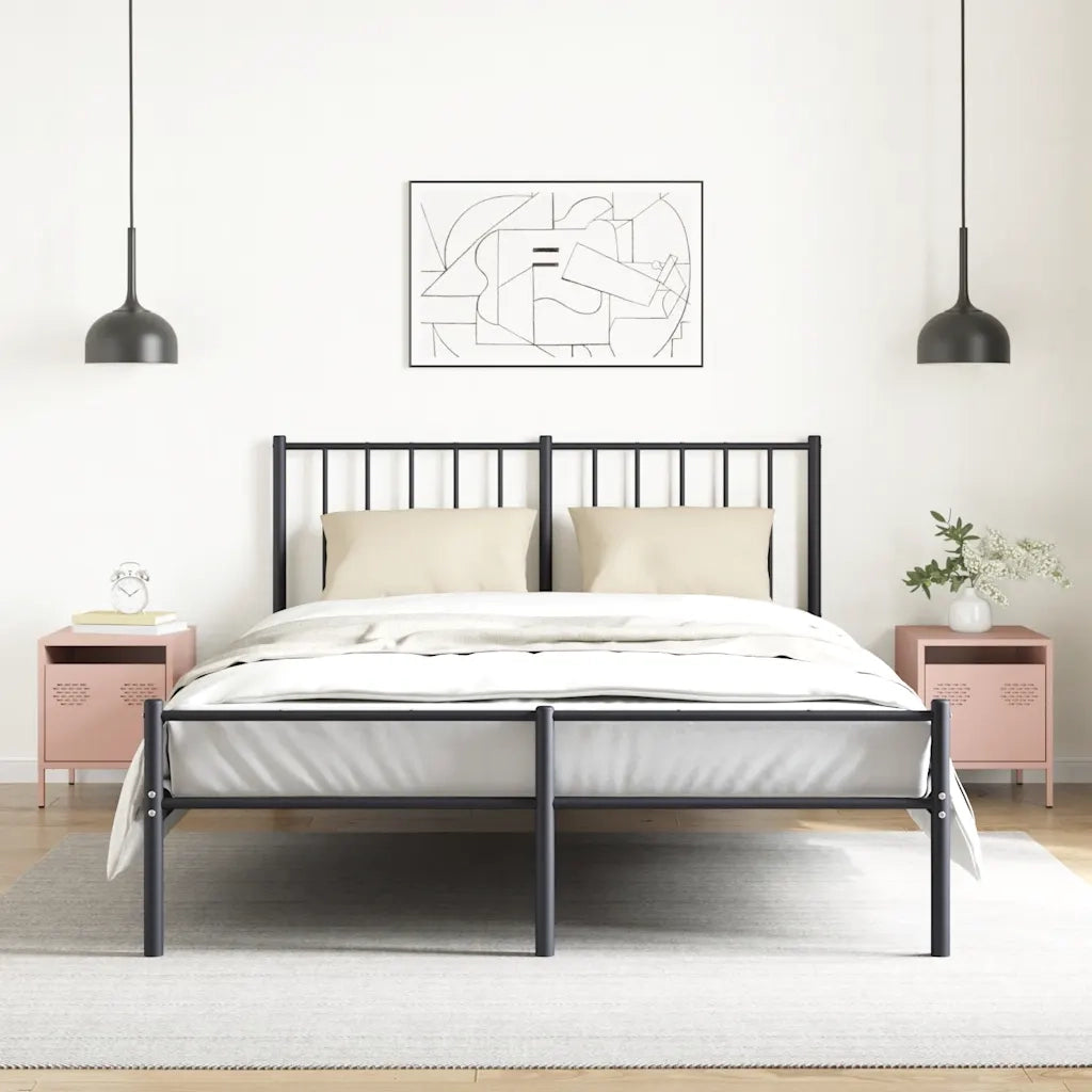 Comodini 2 pz Rosa 35x39x43,5 cm in Acciaio 851247