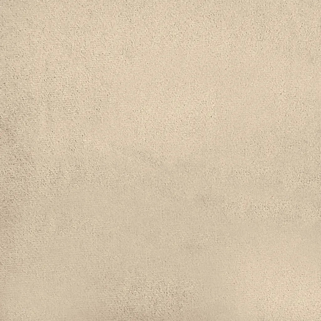 Poggiapiedi Crema 60x50x41 cm in Tessuto Microfibra 349345
