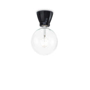 Lampada Da Soffitto Winery Pl1 Nero Ideal-Lux
