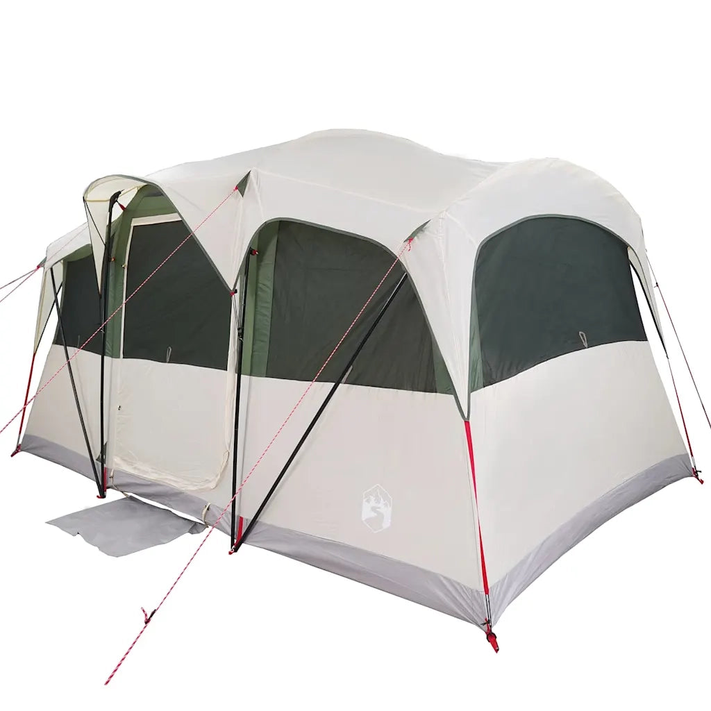 Tenda Familiare con tetto Bianco e Verde 435 x 255 x 216 cm 4100685