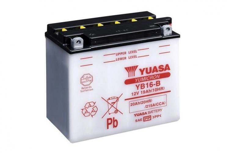 BATTERIA YUASA YB16-B 12V 19 Ah