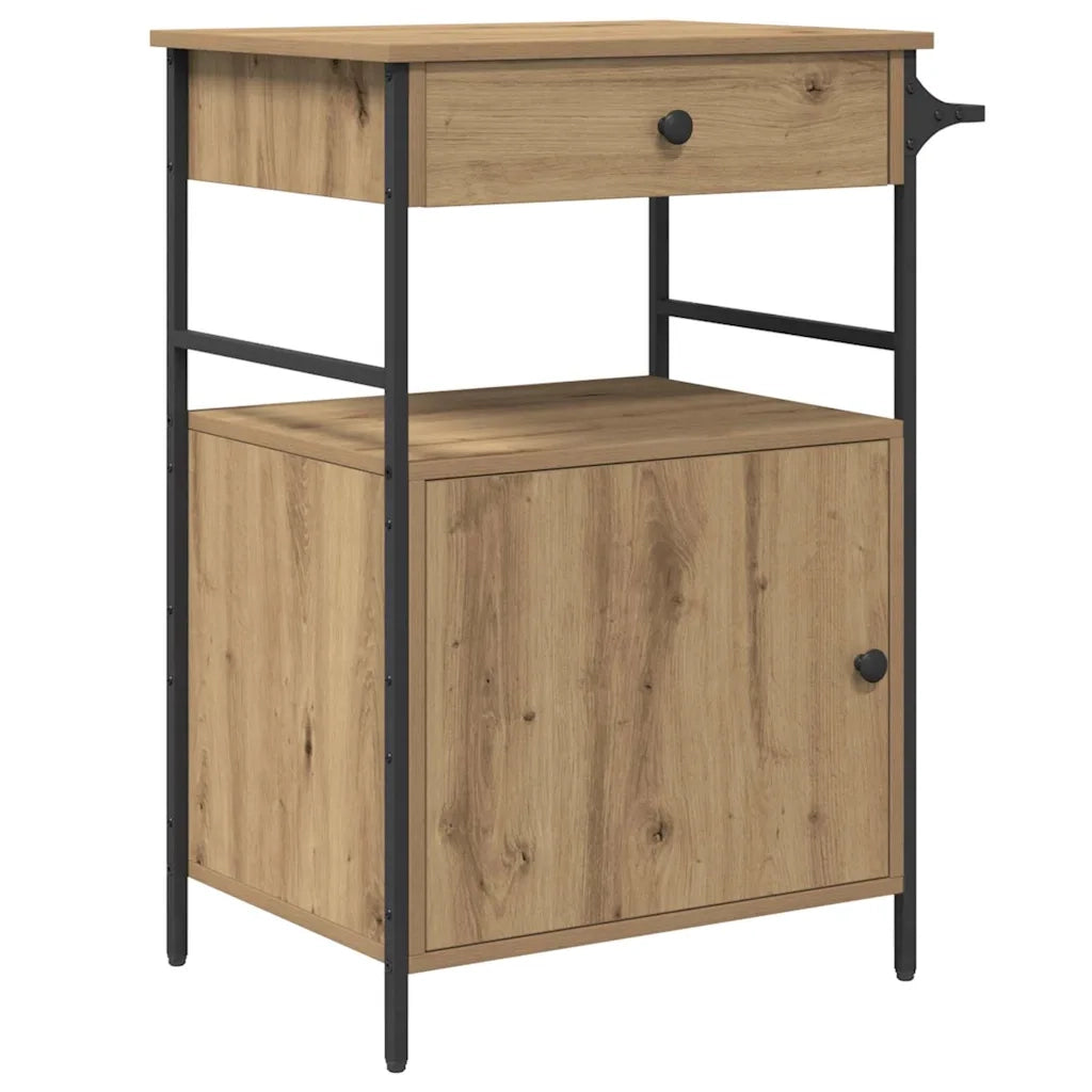 Carrello da Cucina Rovere artigianale 56 x 43 x 89,5 cm CFW6908255