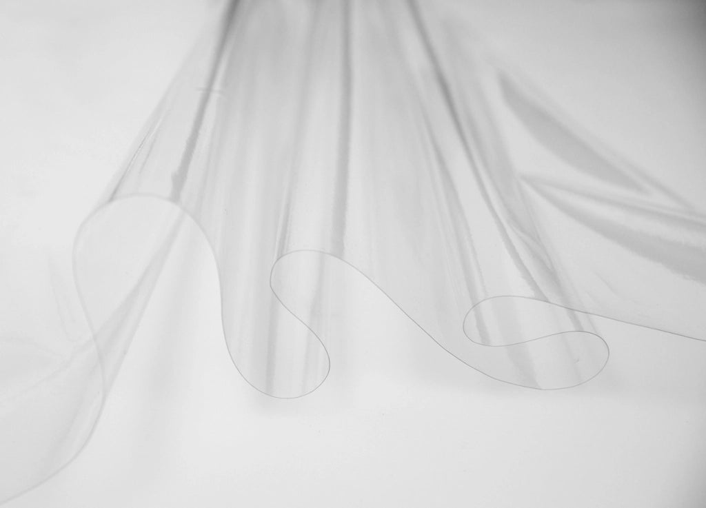 Tovaglia Antimacchia Plastificata PVC Trasparente Proteggi Tavolo - 140x400 - Trasparente