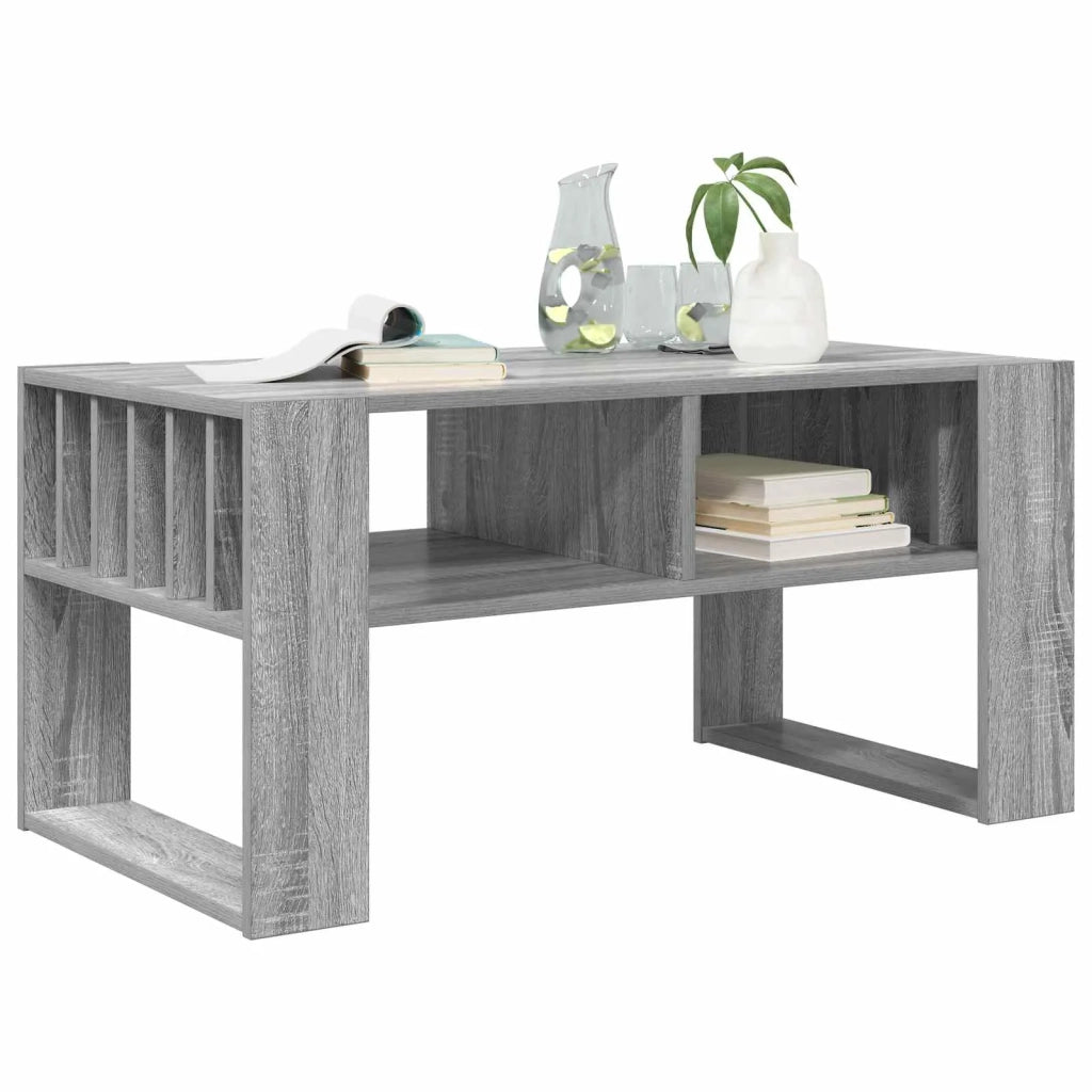 Tavolino da salotto | Tavolino da caff¨¨ | Tavolino da Soggiorno Grigio Sonoma 92 x 49,5 x 45 cm