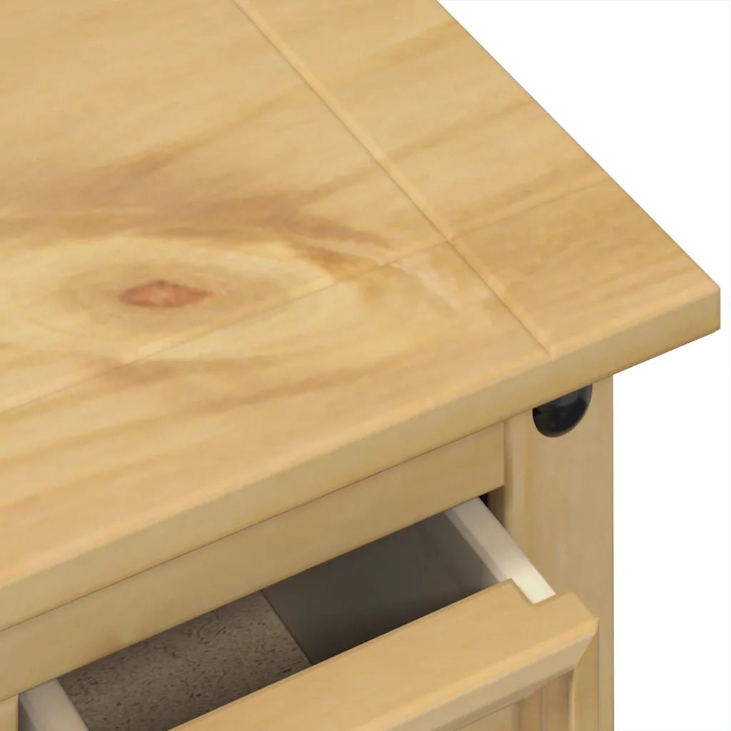 Cassettiera Corona 101x45x82 cm in Legno Massello di Pino CFW2549845