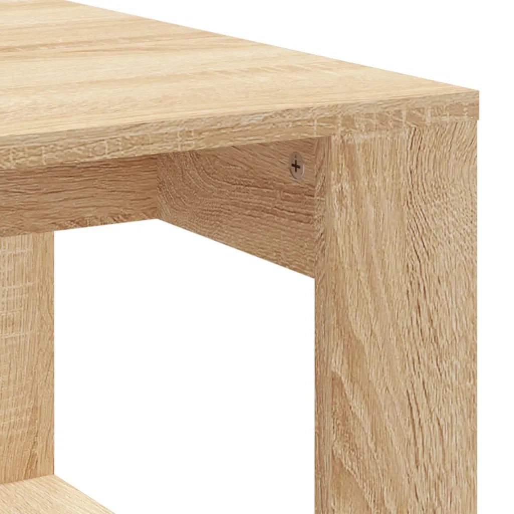 Tavolino da Salotto Rovere Sonoma 102x50x35cm Legno Multistrato 823361