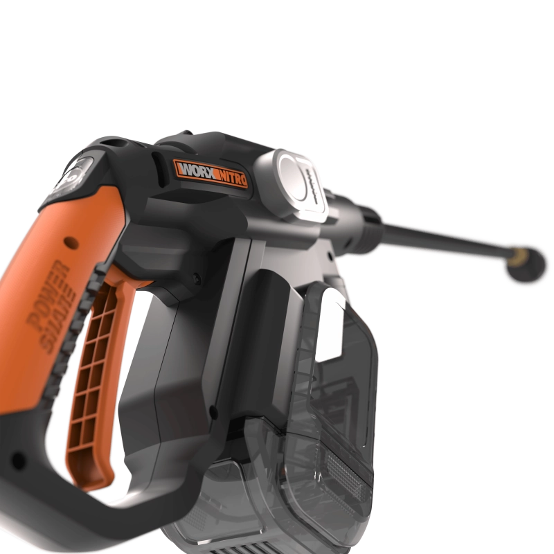 Idropulitrice portatile a batteria (non inclusa) WG633E.9 20V brushless con tubo aspirazione 6 m per pulizia esterna - Worx