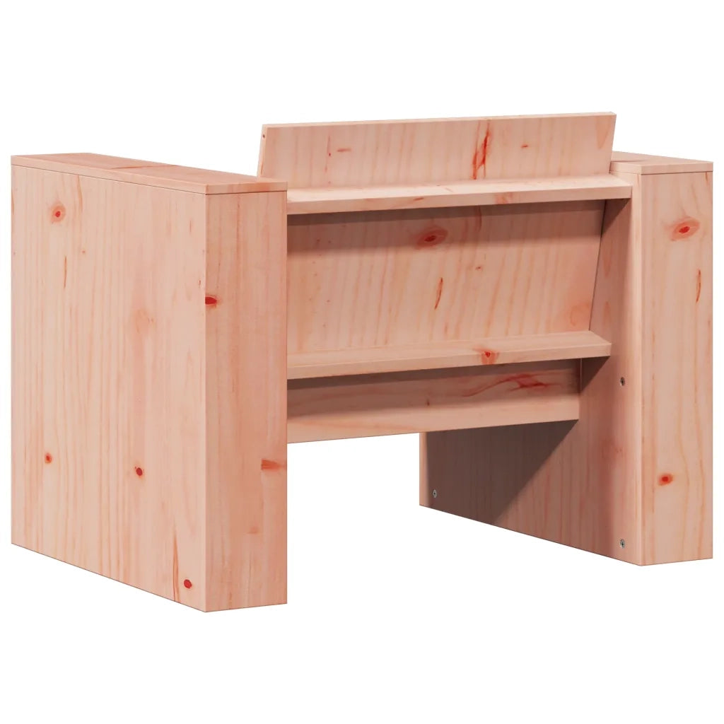 Divano da Giardino-Sofa da Giardino-Divano da esterno 79x60x62 cm in Legno Massello di Douglas