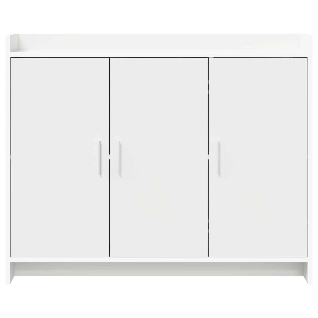 Credenza Bianco 98,5 x 33 x 80 cm Legno ingegnerizzato 8011123