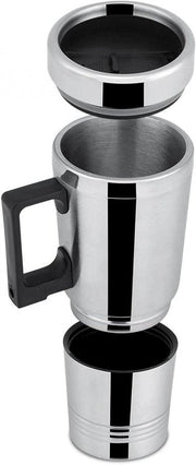 Cuppa Auto 12V/24V 300 ml Zaino di Caffè Portatile Thee Pot Cuppa per Veicoli - Facile da Usare - Ossigenatore Acqua Esterno con Coperchio