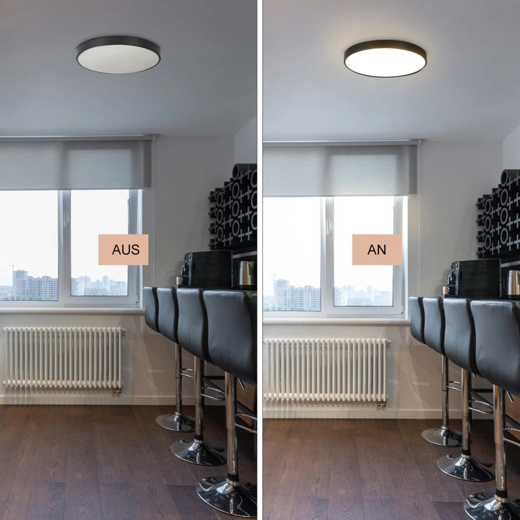 ZMH Lampada da soffitto LED moderna per soggiorno bagno cucina camera letto corridoio