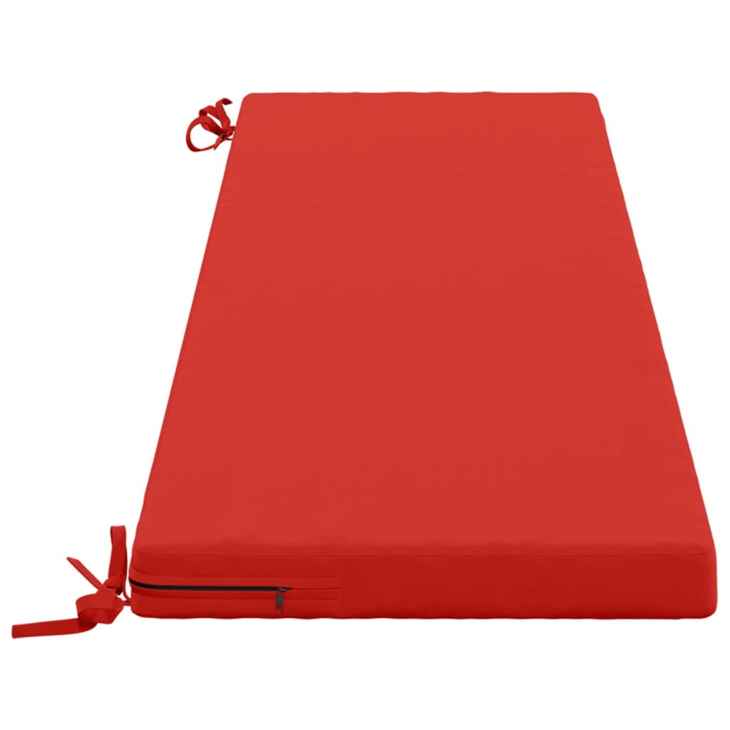 Cuscino per panchina SOEST 100% Poliestere Rosso 949014