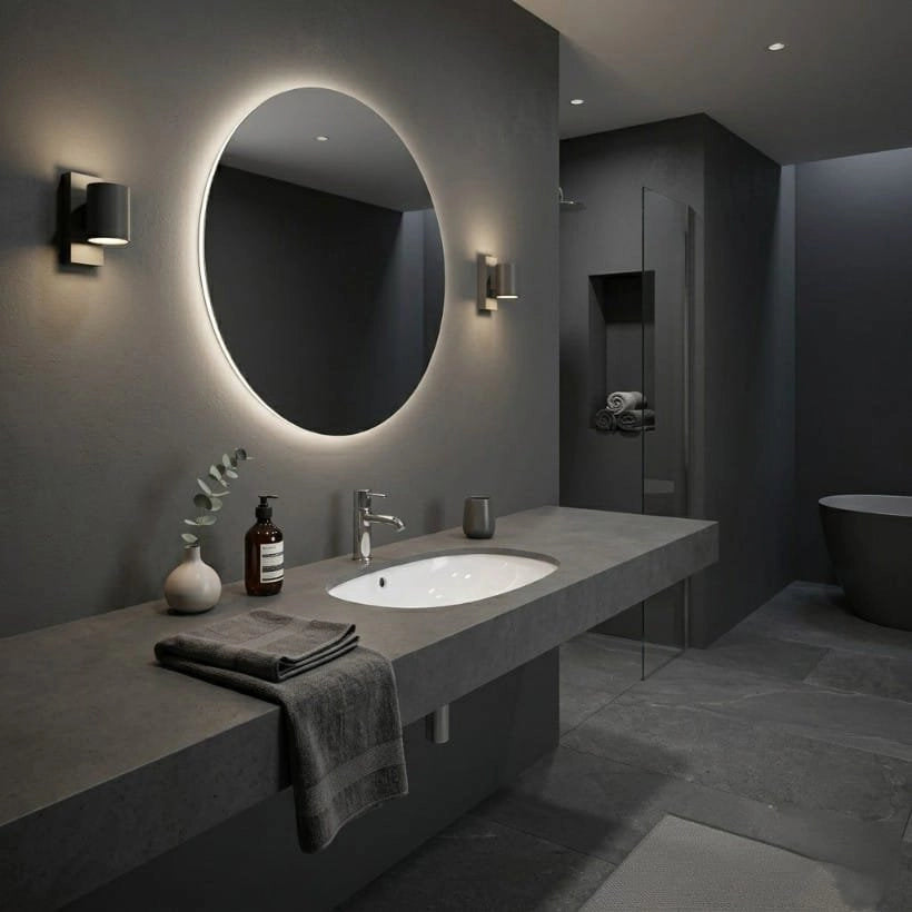 Lavabo sottopiano ovale Rak Ceramics - Bianco