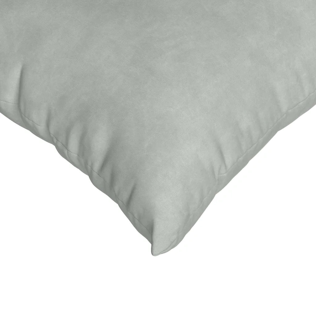 Cuscini da Divano 2 pz | Cuscini per sedie Grigio chiaro 80 x 80 cm