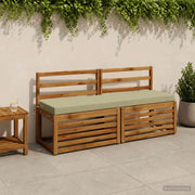 Cuscino per panchina SOEST 100% Poliestere Verde chiaro 949894