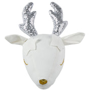 Decorazione in peluche per la camera dei bambini giocattolo di cervo appeso in cotone bianco