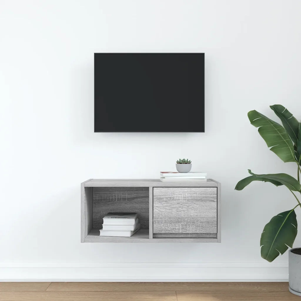 Mobile TV | Armadietto TV | Mobile Porta TV Grigio Sonoma 60x31x25,5 cm Legno Multistrato