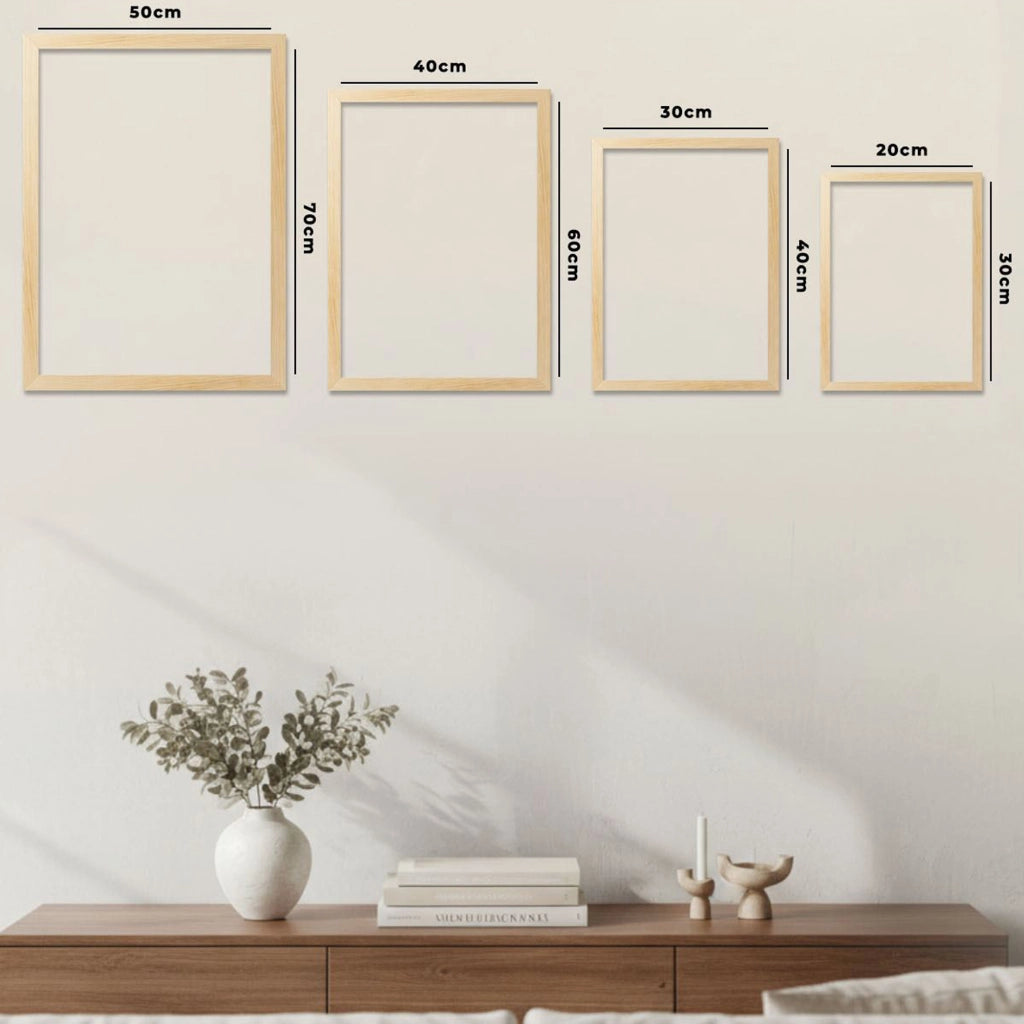Melimida, Quadro Materiale Struttura in Legno Nobilitato, 50x70h cm Multicolore