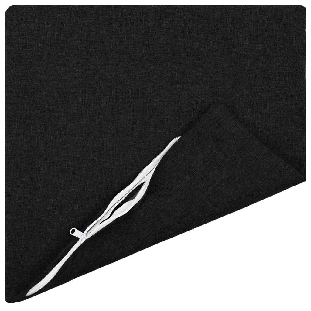 Federa 2 pcs HEERLEN Nero 30 x 30 cm 907337