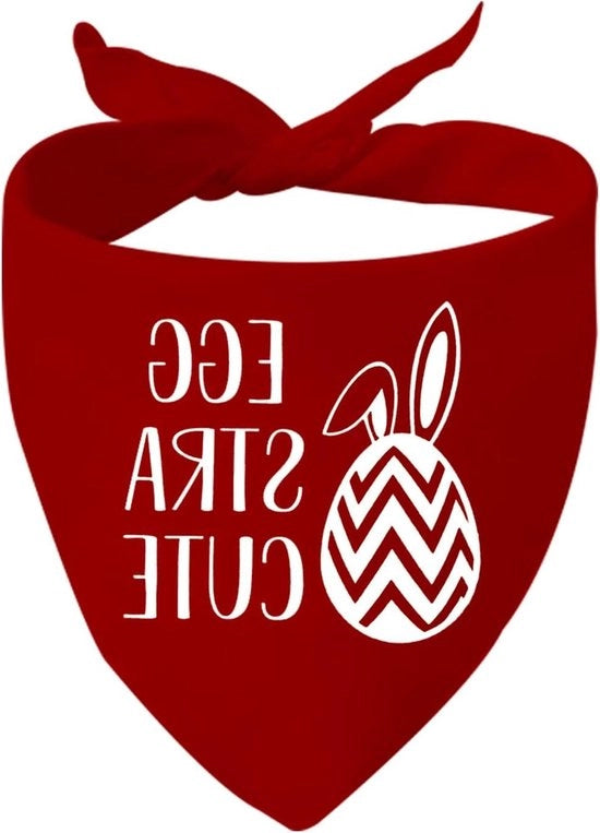 Accessorio per cani a tema uovo - Bandana per cani - Accessorio di primavera per cani - Regalo originale di Pasqua