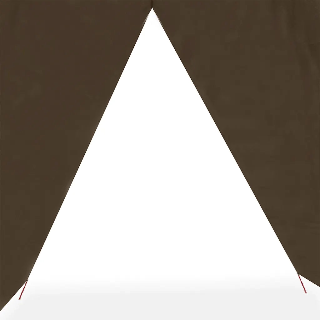 Telone da campeggio | Tenda da campo Marrone 366x306 cm Impermeabile