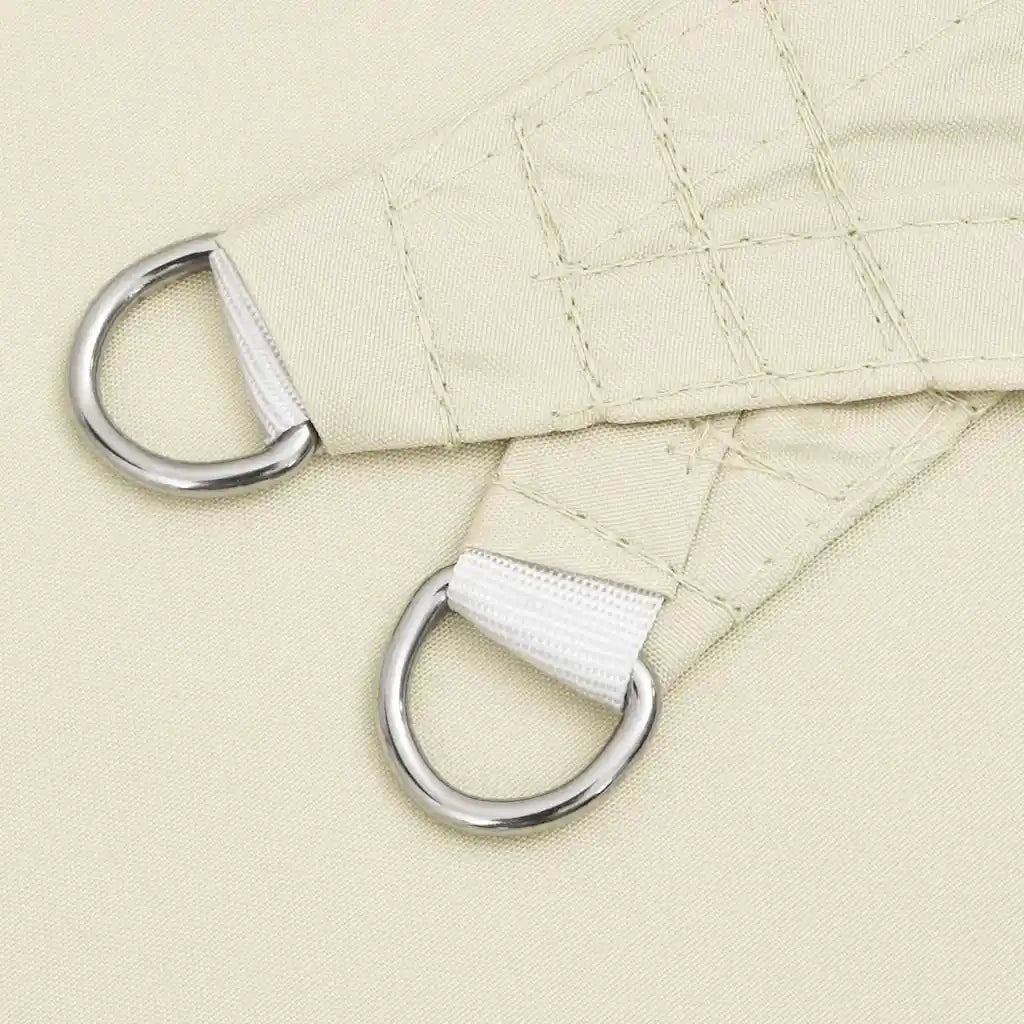 Vela Parasole in Tela Oxford Quadrata 3x3 m Crema 135192
