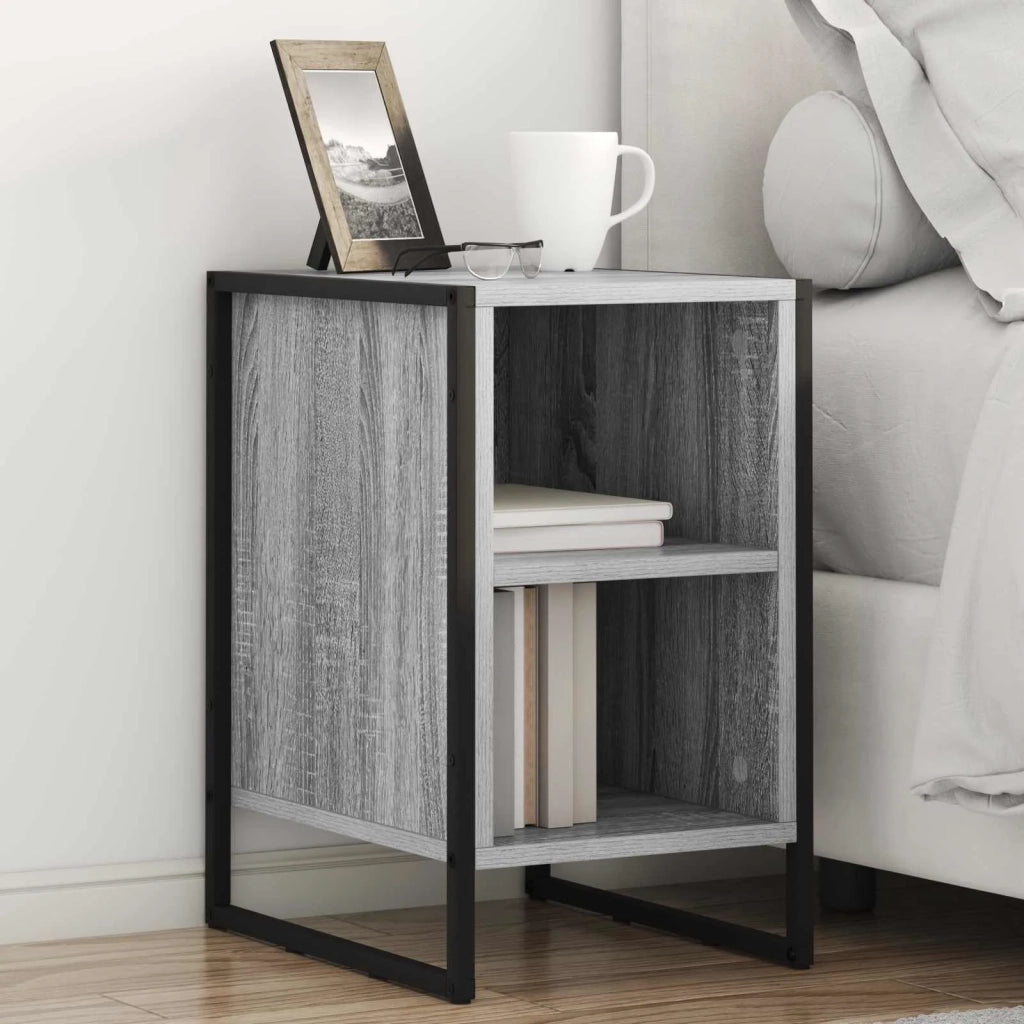 Comodino 2 pcs Grigio Sonoma 39.5 x 30 x 50 cm 886637