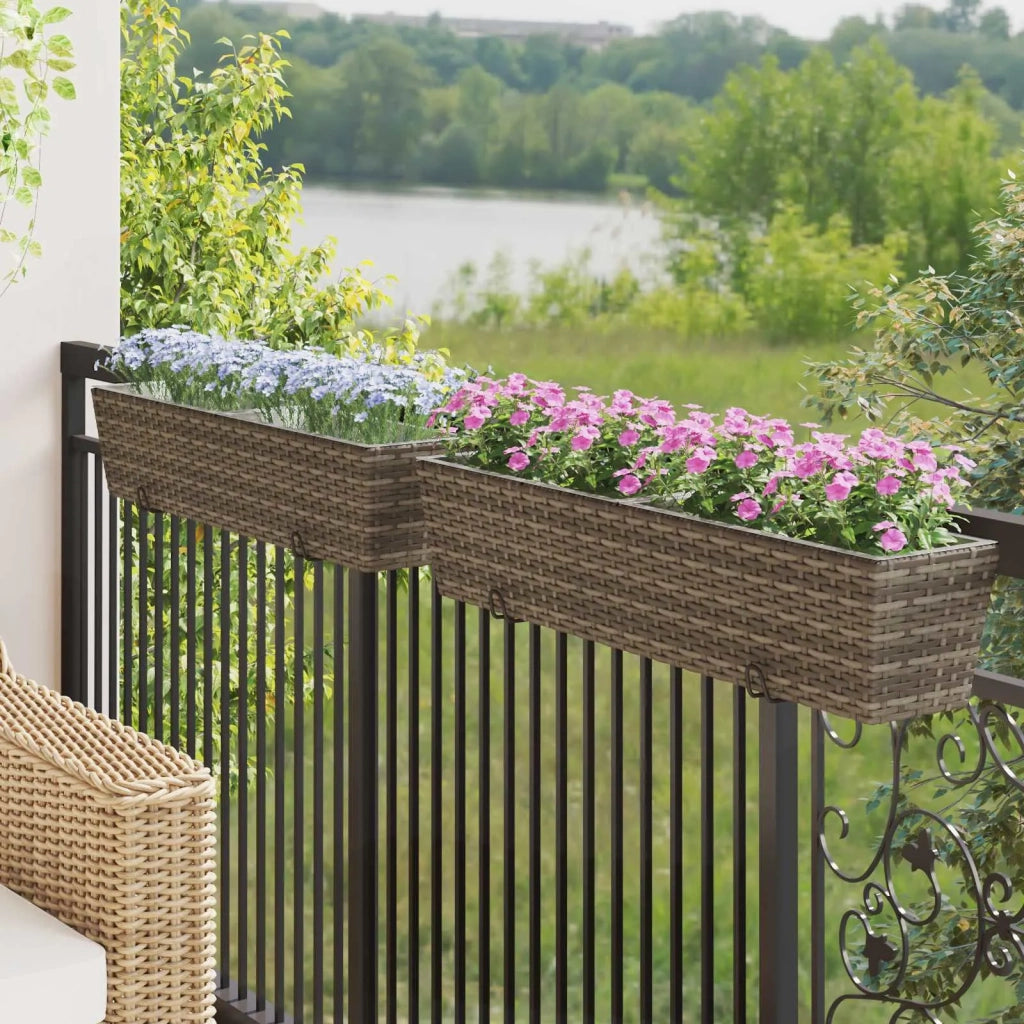 Ringhiera 2 pz 80 x 17 x 17 cm Metallo CFW4207823