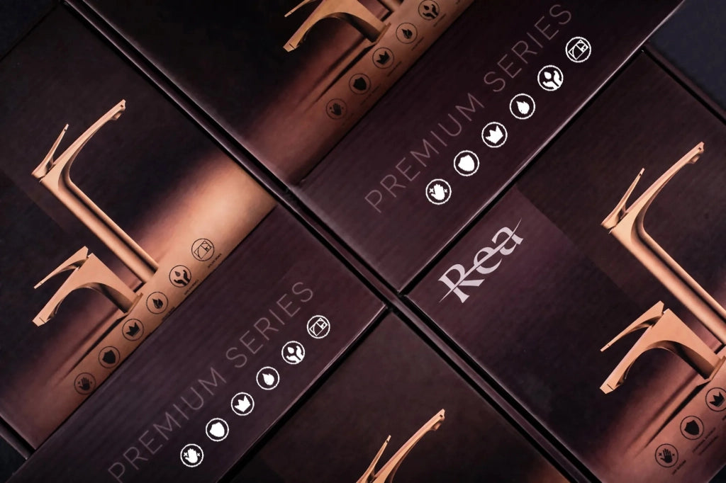 Rubinetto Da Vasca Premium Rea Joe Brush Gold